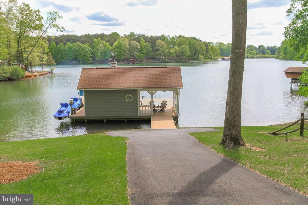 3749 Breaknock Road Bumpass, VA 23024 - Photo 4 of 29 Boat house w slip, jet ski lifts,deep water