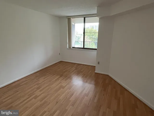 a view of small space with racks on the wall