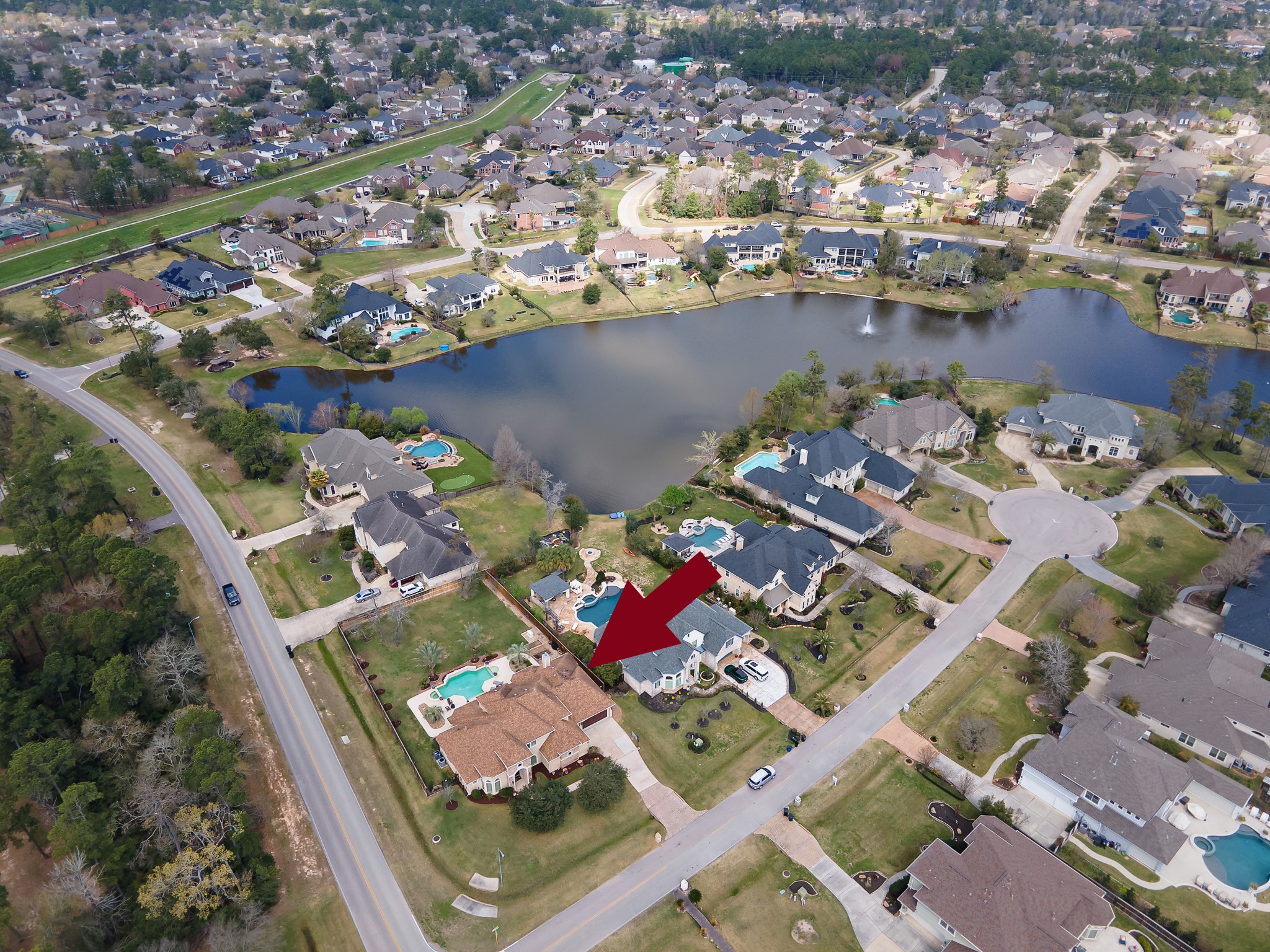 25603 Windy Isle Court Spring, TX 77389 - Photo 35 of 41 Beautiful August Pines Golf Course Subdivision.