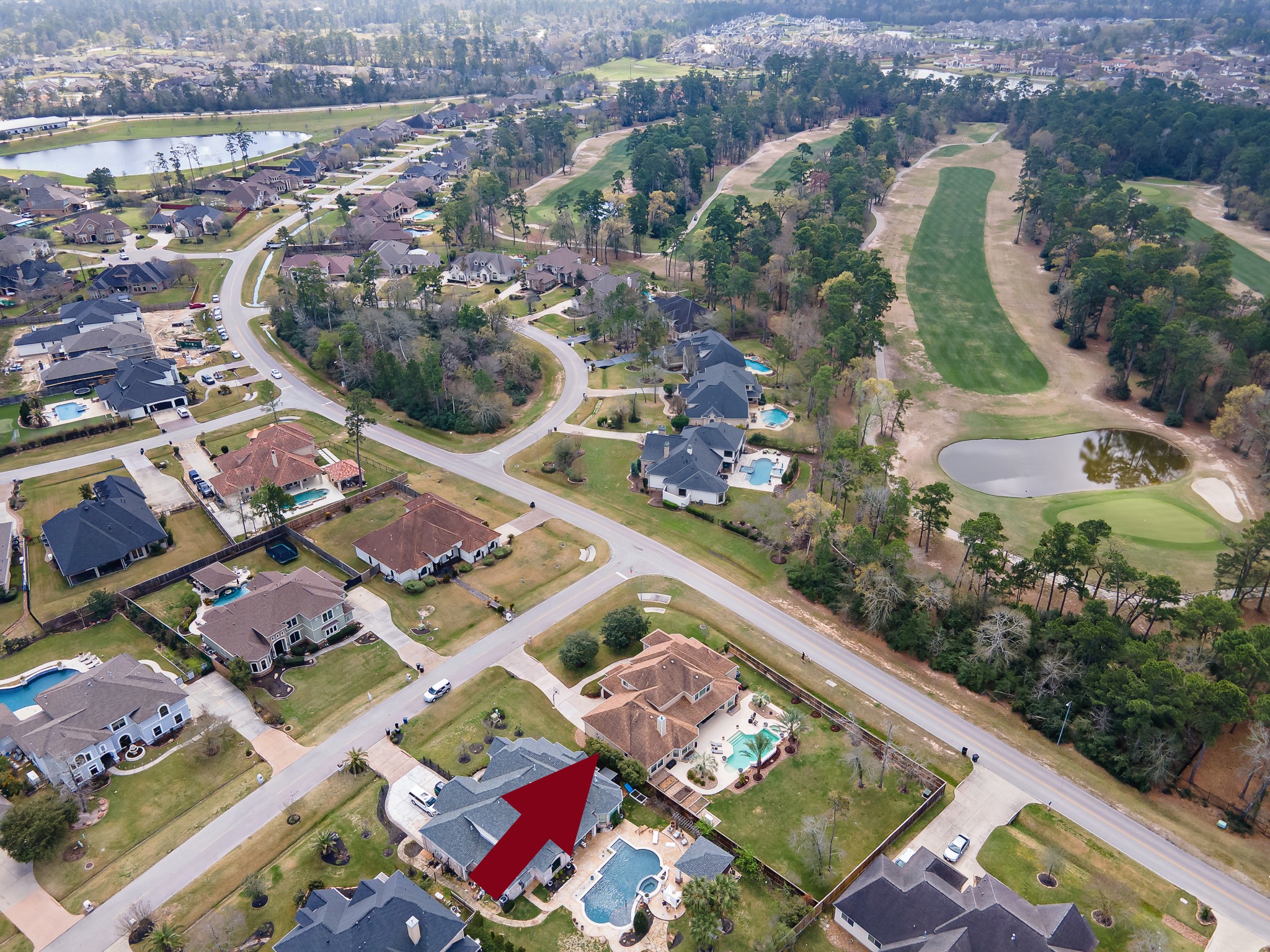 25603 Windy Isle Court Spring, TX 77389 - Photo 38 of 41 Aerial View.