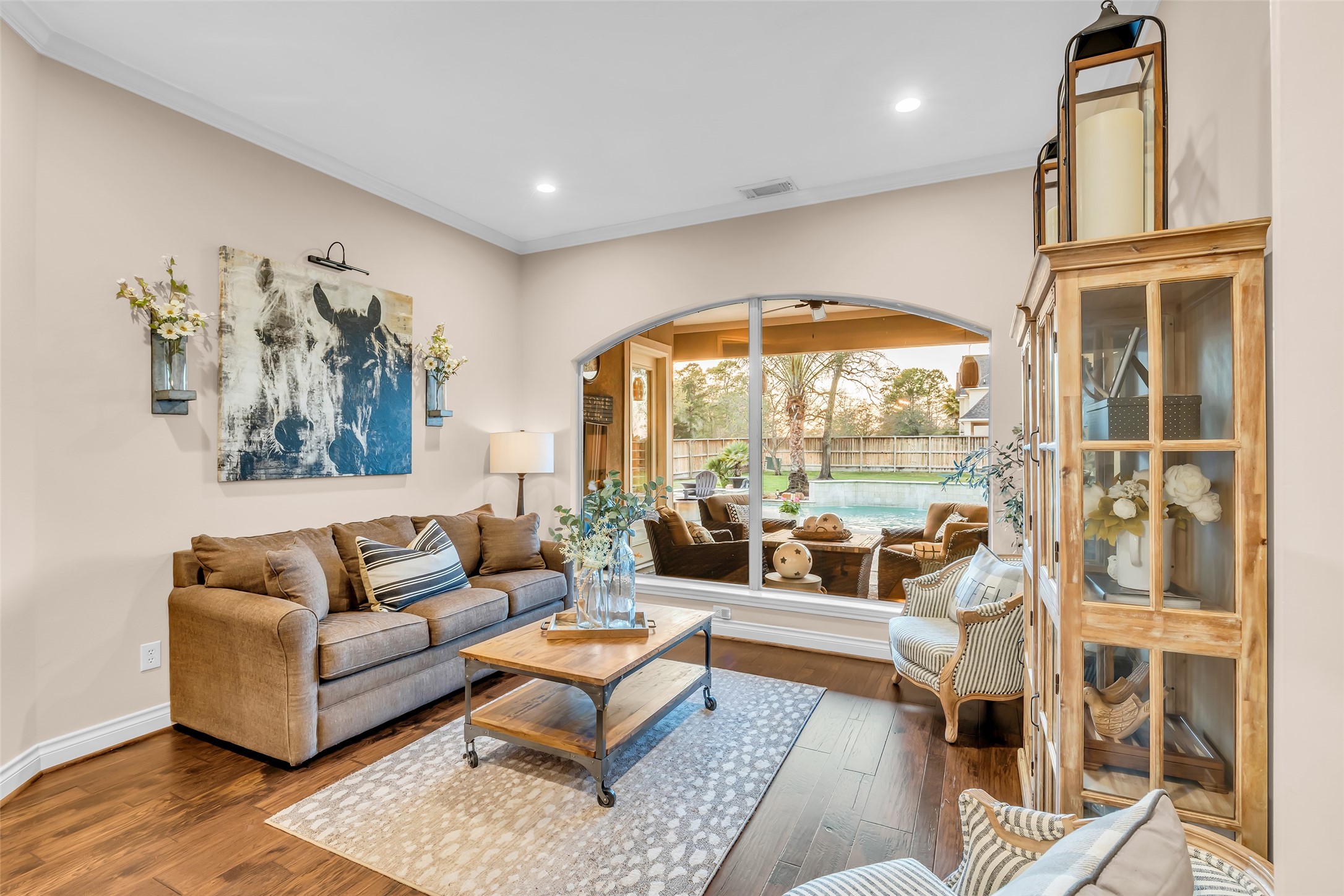 25603 Windy Isle Court Spring, TX 77389 - Photo 9 of 41 Living/Flex Room