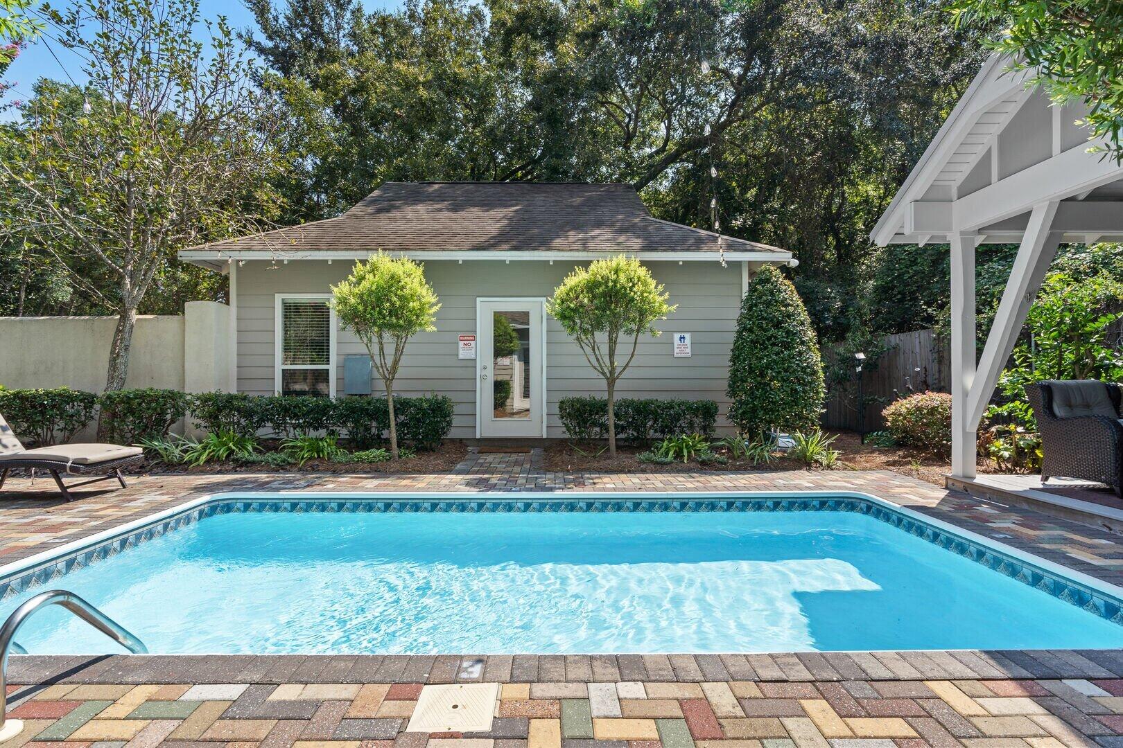 2059 Mack Bayou Road Santa Rosa Beach, FL 32459 - Photo 19 of 51 a view of a house with swimming pool