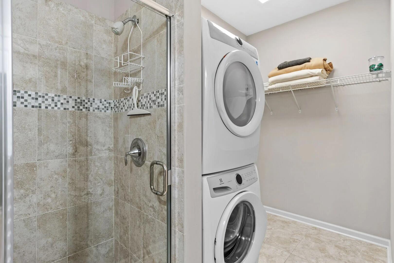 2059 Mack Bayou Road Santa Rosa Beach, FL 32459 - Photo 26 of 51 a view of bathroom with washer and dryer