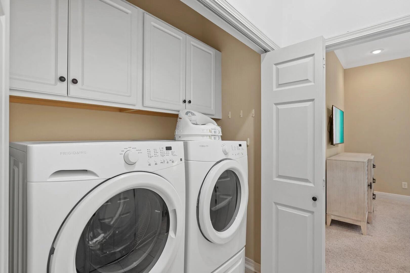 2059 Mack Bayou Road Santa Rosa Beach, FL 32459 - Photo 36 of 51 a view of entryway with washer and dryer