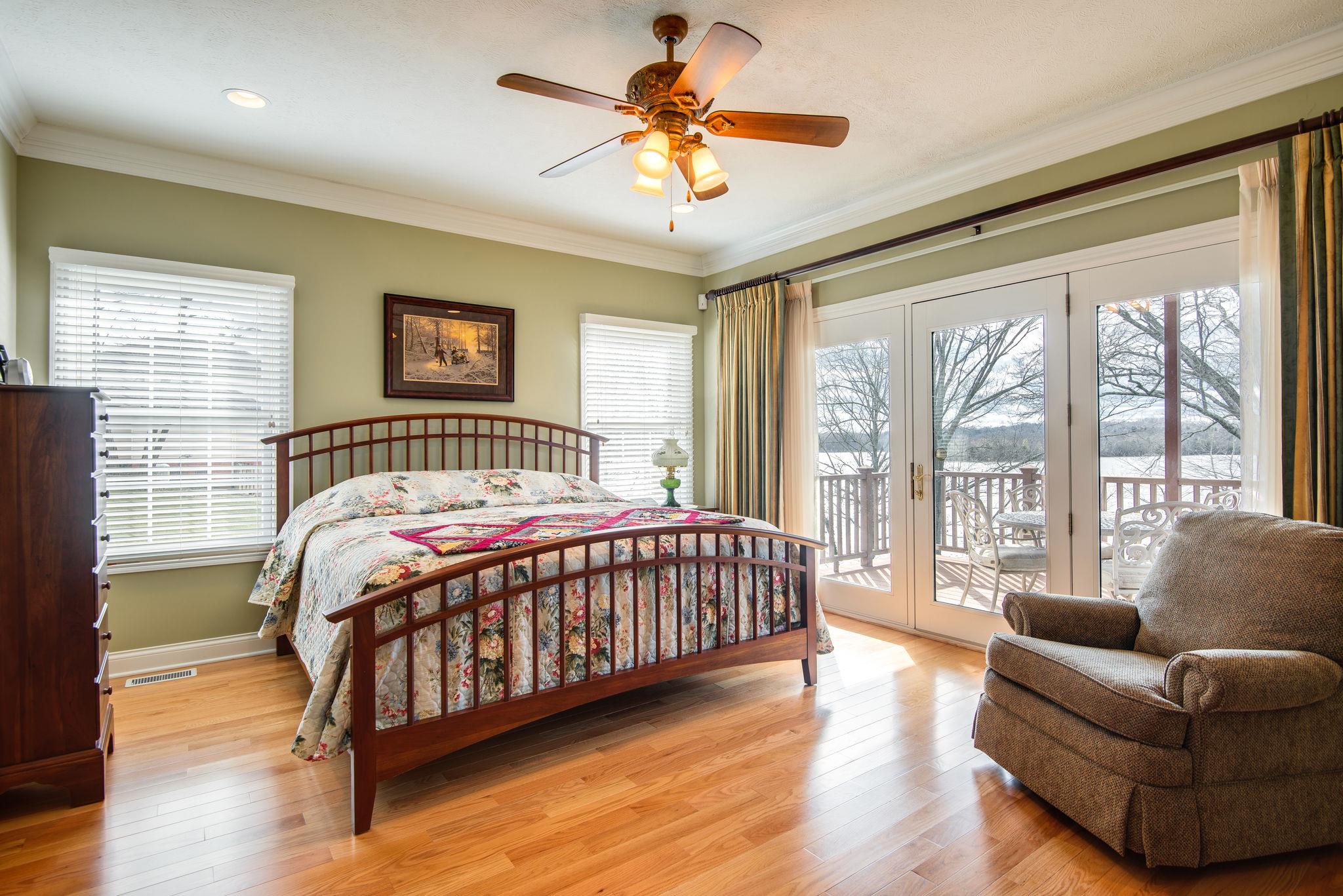 280 North Denny Road Lebanon, TN 37087 - Photo 12 of 30 a bedroom with a bed couch and a large window