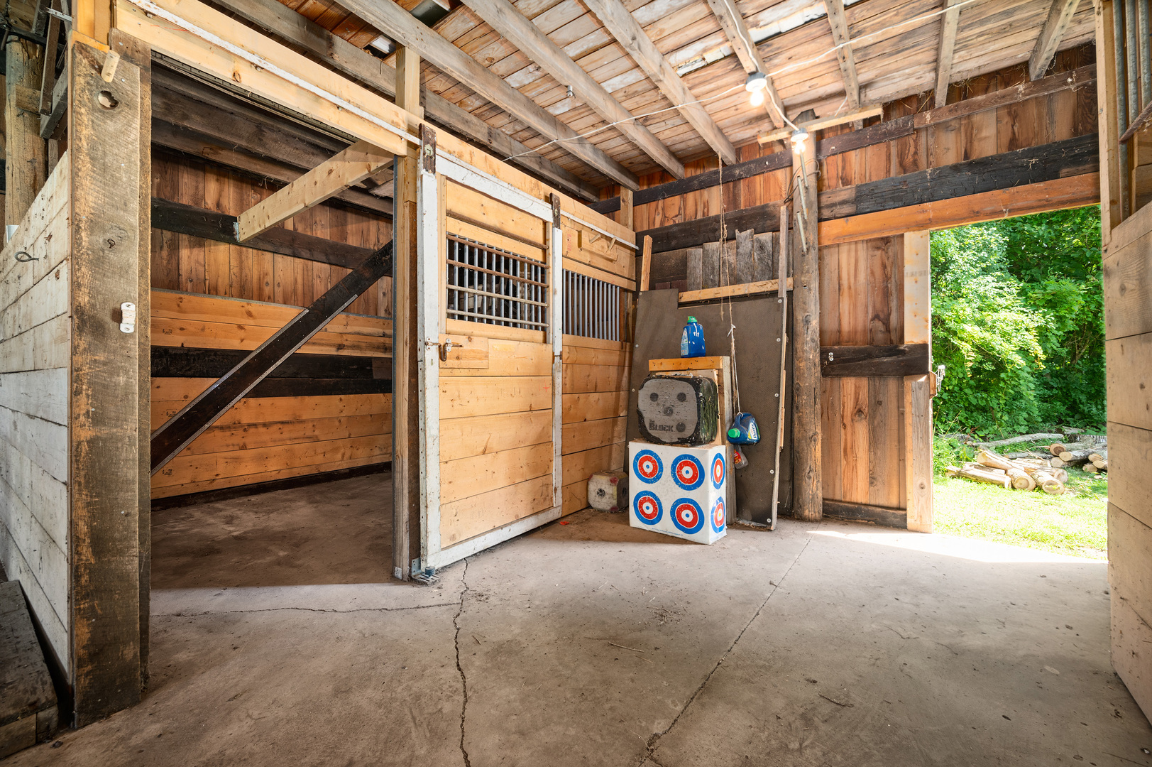 16210 Barber Greene Road Maple Park, IL 60151 - Photo 12 of 52 a view of a garage with a table and chairs