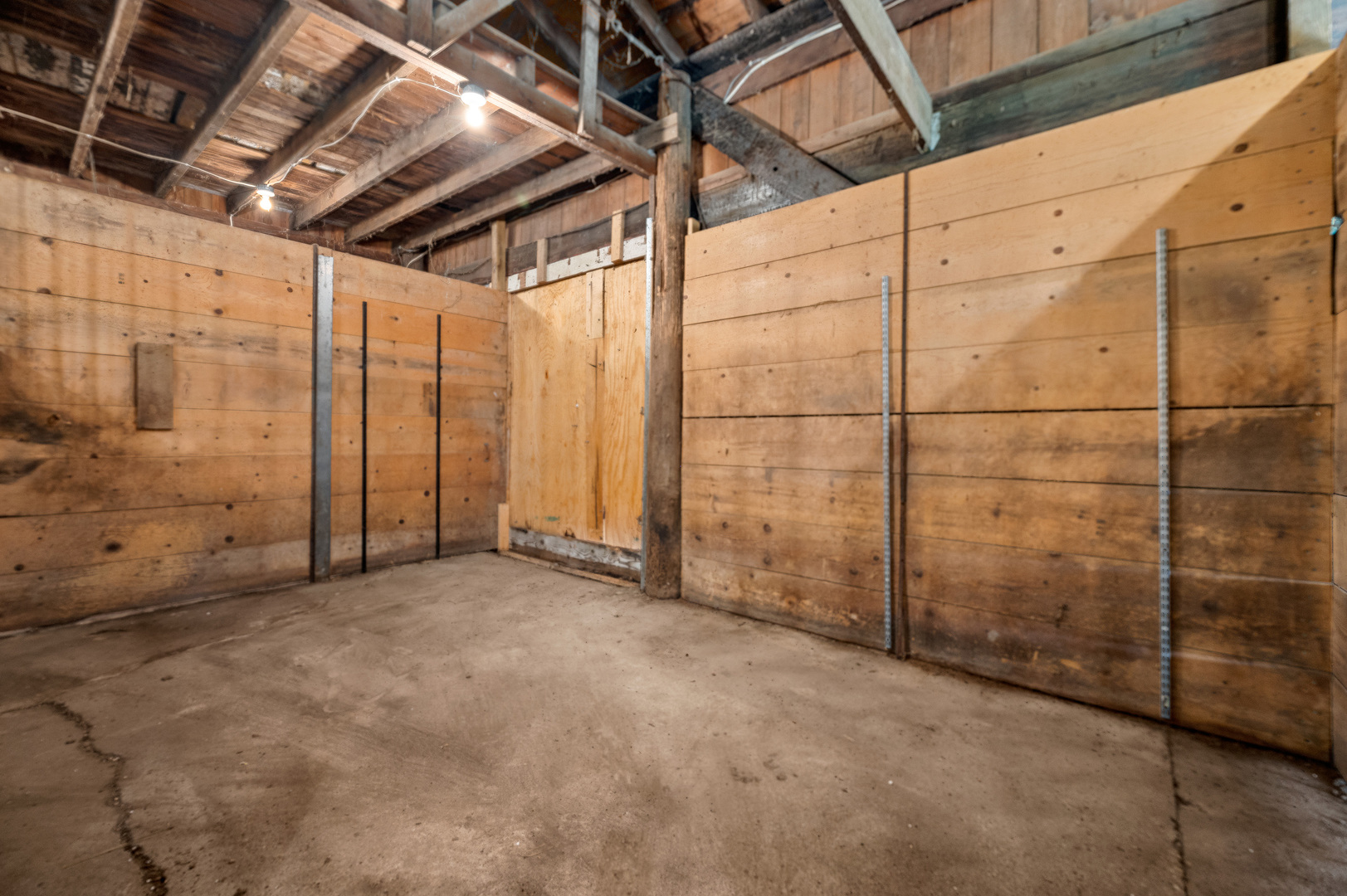 16210 Barber Greene Road Maple Park, IL 60151 - Photo 13 of 52 a view of a room with wooden walls