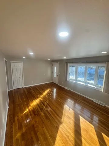 a view of empty room