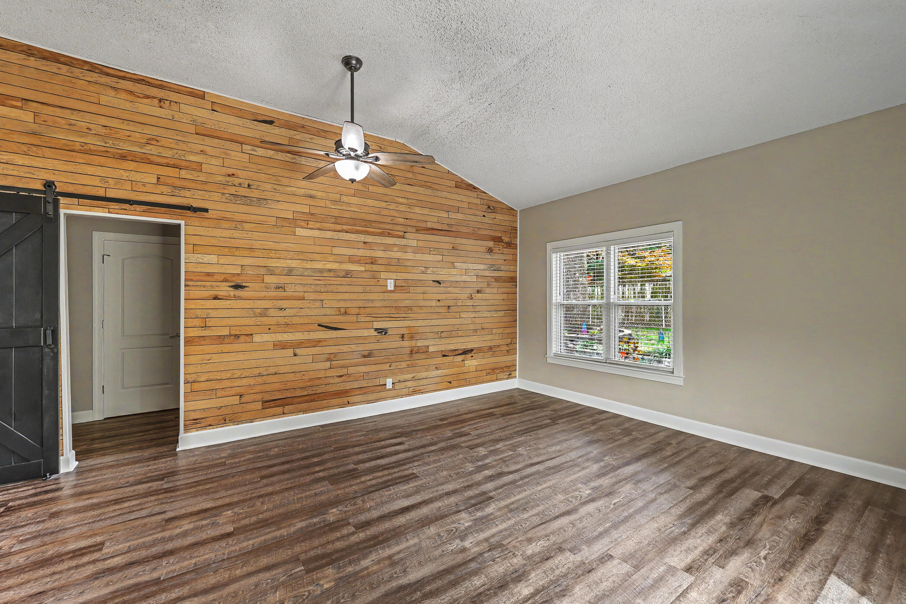 330 Oxford Road Ladson, SC 29456 - Photo 20 of 47 Vaulted Ceiling & Wood Accent Wall