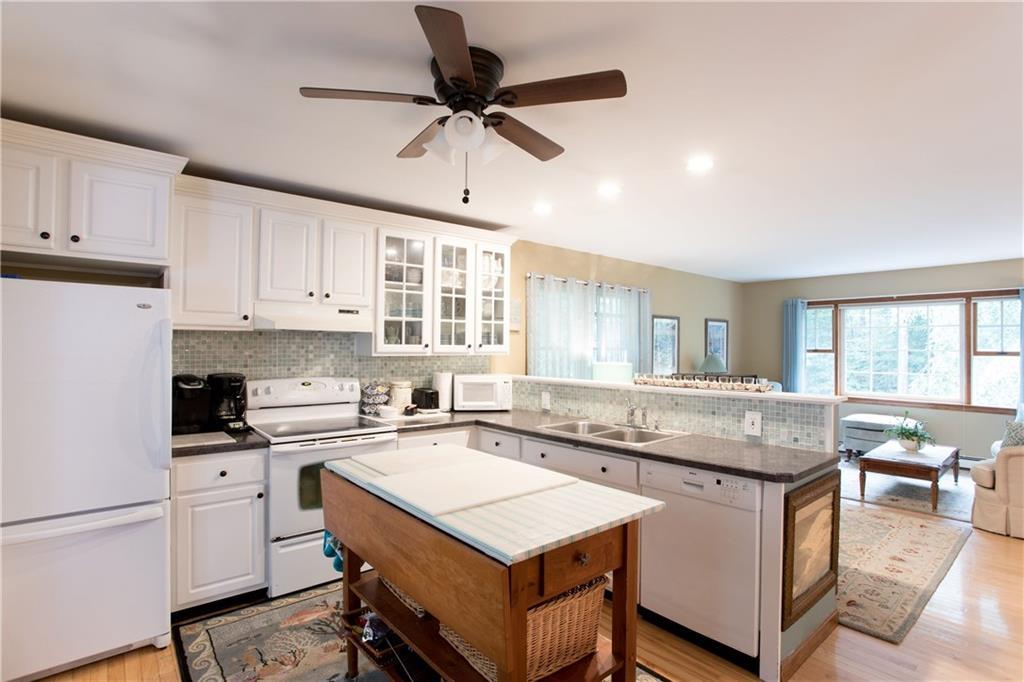 37 Clark Road York, ME 03909 - Photo 9 of 35 The kitchen has some glass fronted...