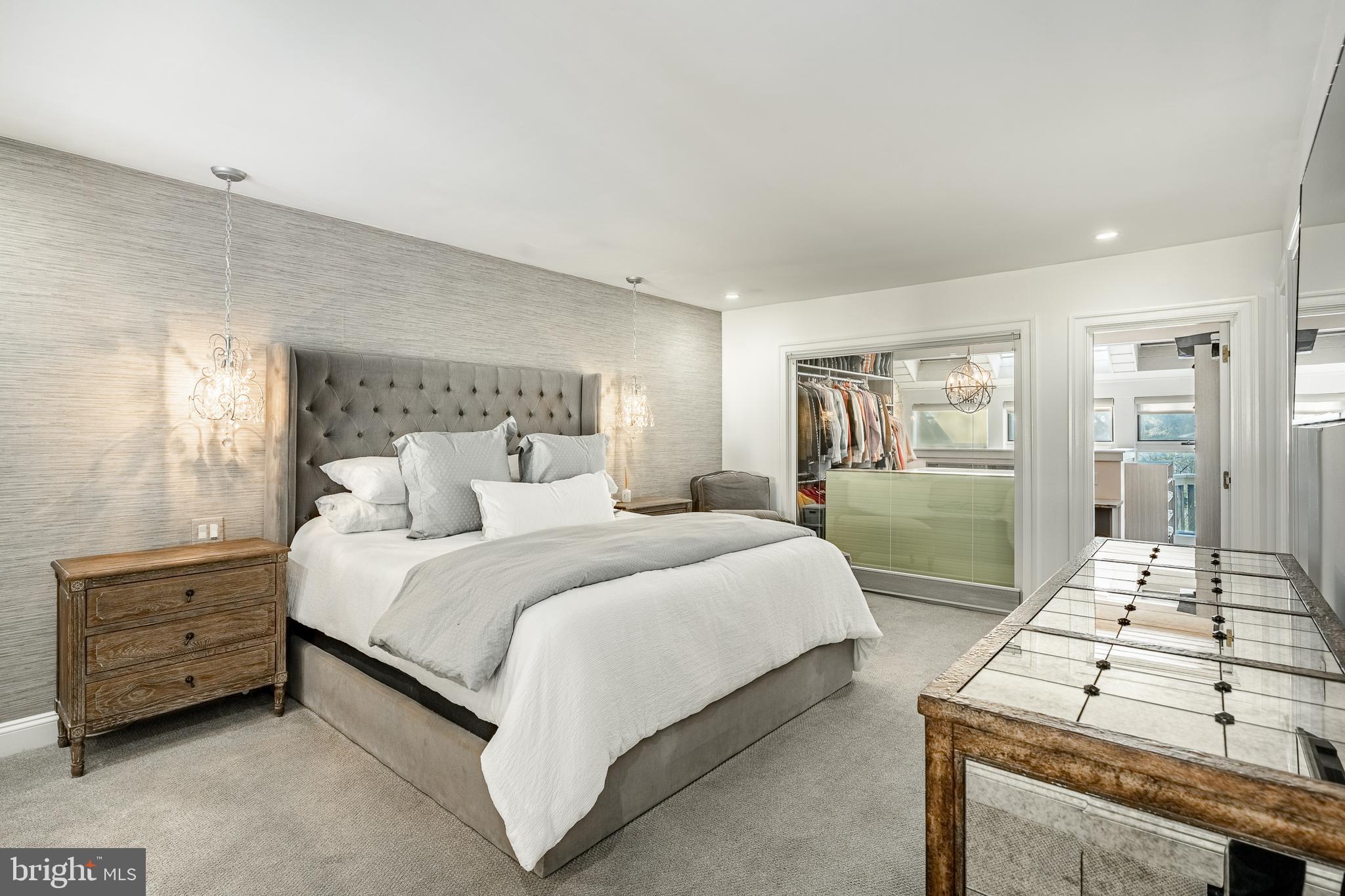 1256 Round Hill Road Bryn Mawr, PA 19010 - Photo 30 of 65 a bedroom with a bed and a dresser