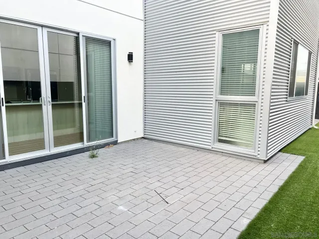 a view of backyard and window