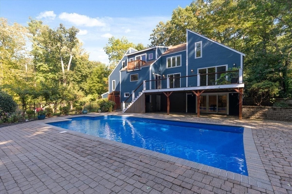 6 Grist Mill Lane Hingham, MA 02043 - Photo 3 of 17 a view of a house with pool and sitting area