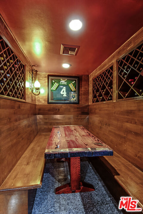 3572 Multiview Drive Los Angeles, CA 90068 - Photo 18 of 51 a room with table tennis table and a couch