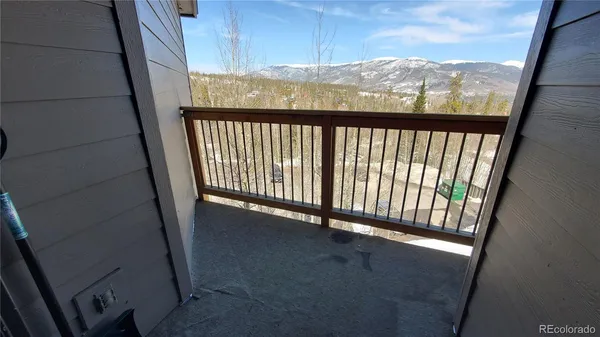 a view of a balcony