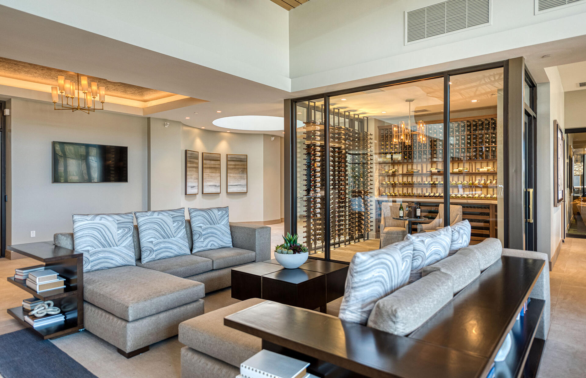 26 Zinfandel Rancho Mirage, CA 92270 - Photo 46 of 46 a living room with furniture and a large window