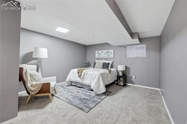 an aerial view of residential house and green space