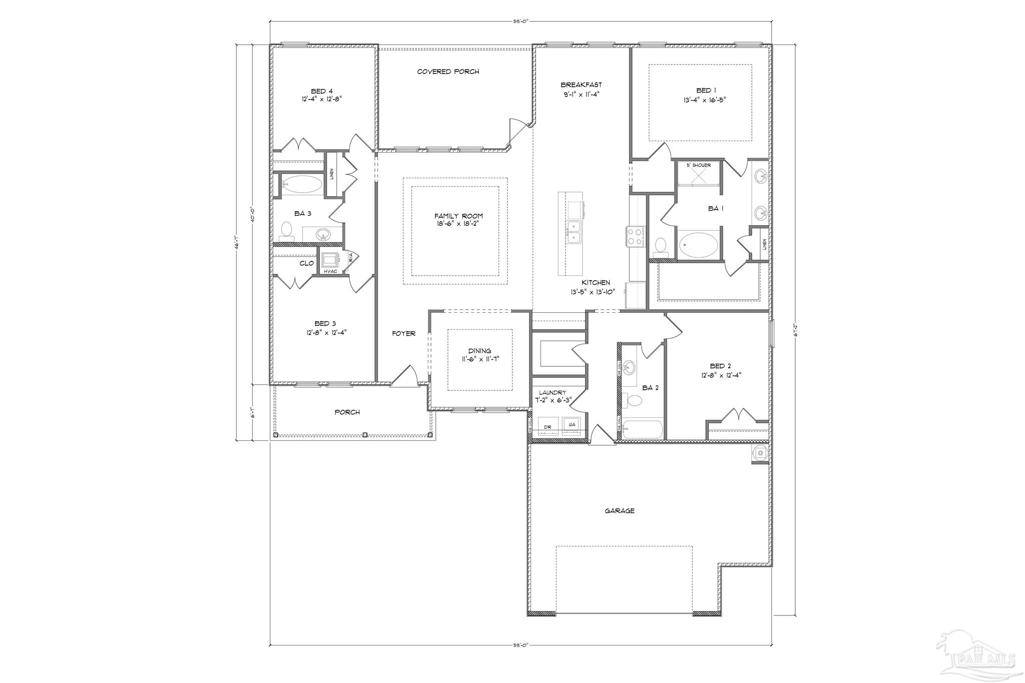 5561 Briset Street Milton, FL 32583 - Photo 2 of 3 ALL pictures, colors, features, and size may vary.