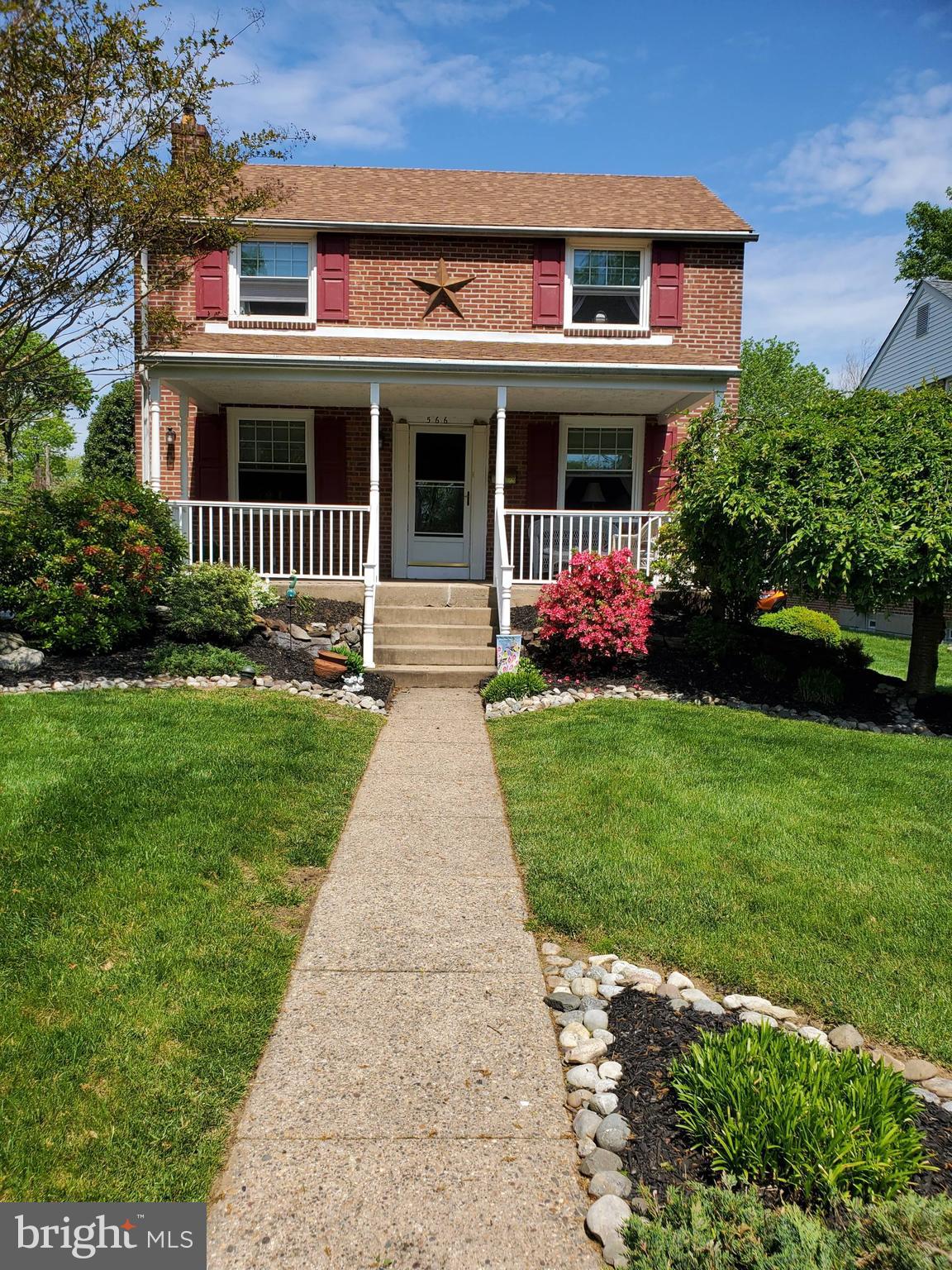 566 Evans Road Springfield, PA 19064 - Photo 1 of 53 Pretty summer view of front