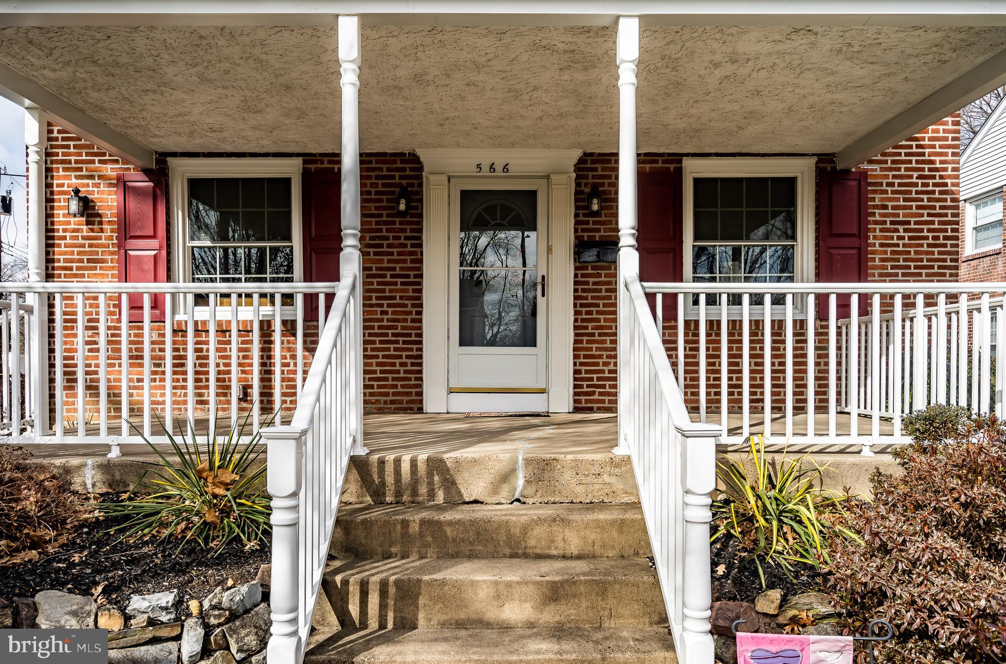 566 Evans Road Springfield, PA 19064 - Photo 2 of 53 Perfect covered front porch