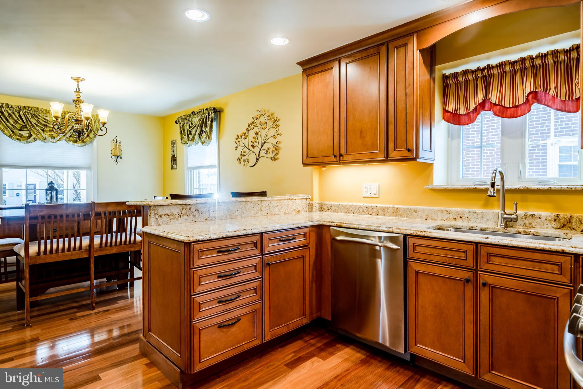 566 Evans Road Springfield, PA 19064 - Photo 15 of 53 Granite counter tops beveled edge