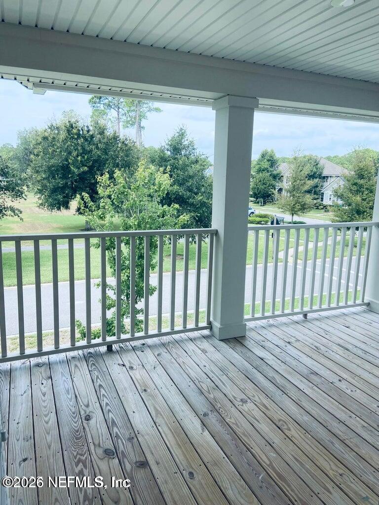 142 Jackrabbit Trail Ponte Vedra, FL 32081 - Photo 36 of 77 a view of balcony with wooden floor