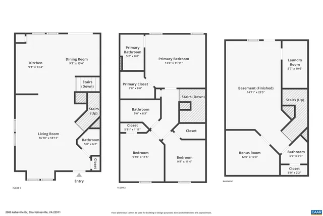 $2,350 | 2000 Asheville Drive, Charlottesville, VA 22911