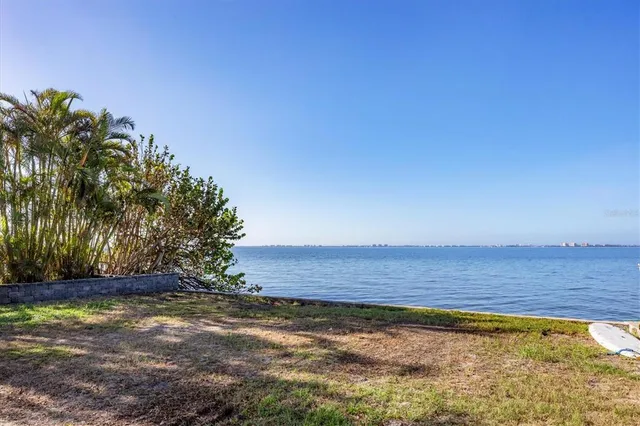 a view of an ocean beach
