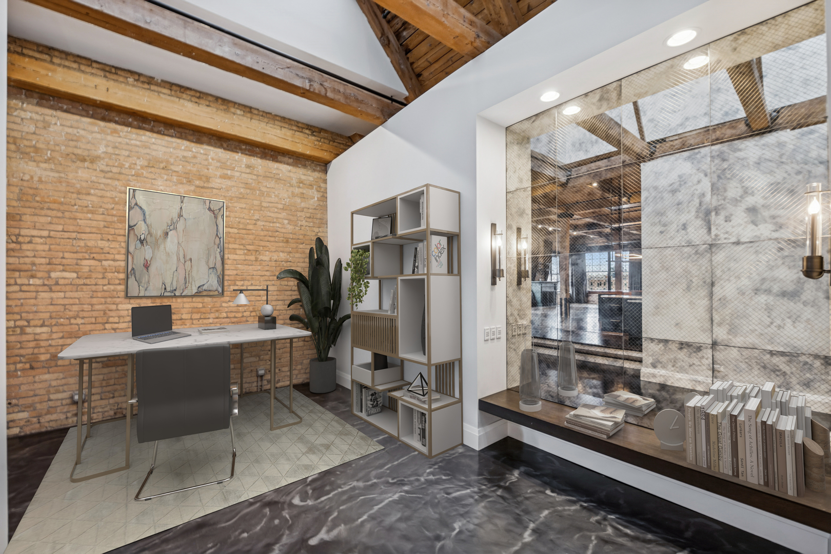 1000 West Washington Boulevard, Unit 436437 Chicago, IL 60607 - Photo 26 of 42 a room with gym equipment