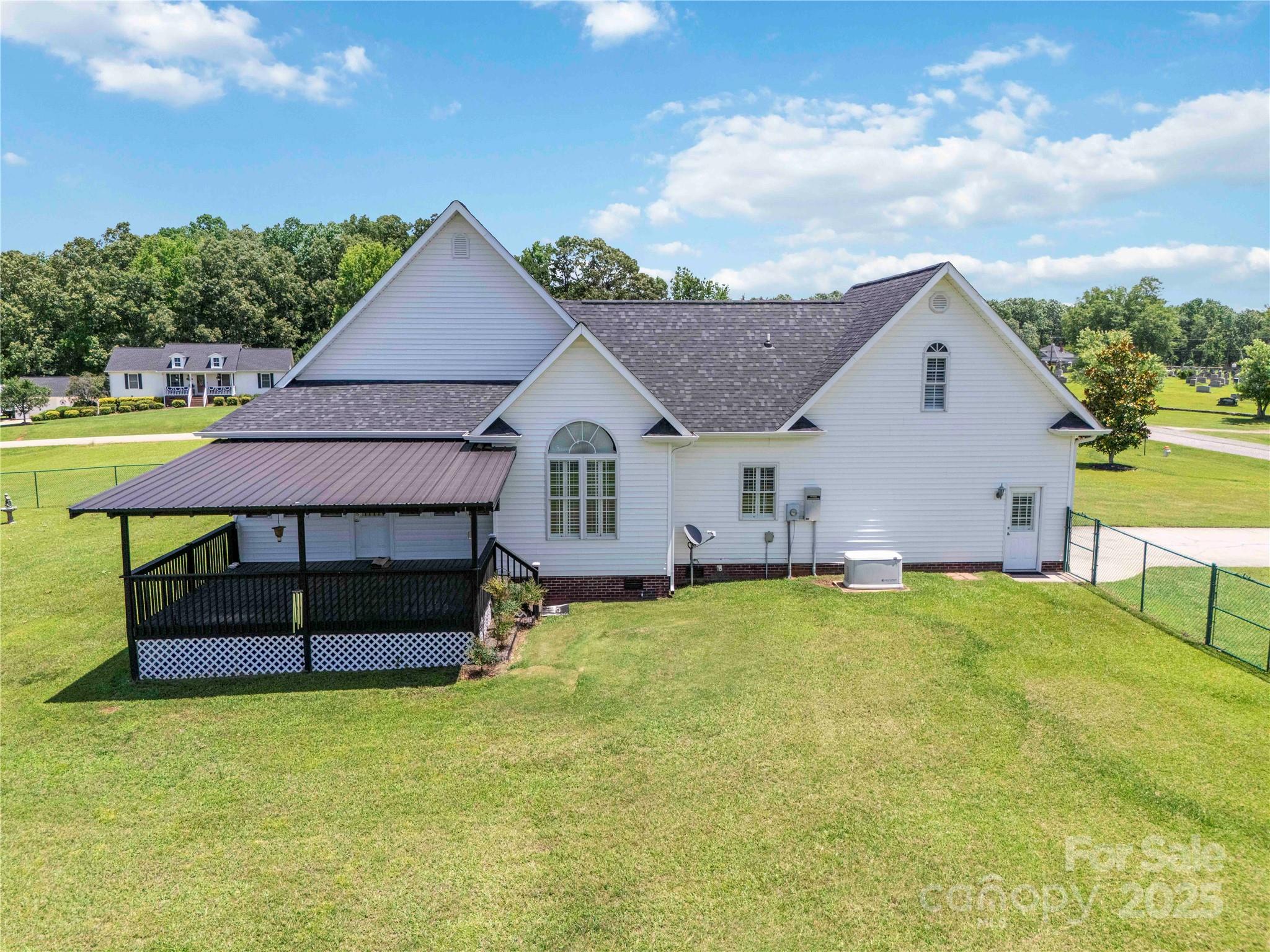 3624 Ramsey Road Sharon, SC 29742 - Photo 41 of 48 a view of a house with pool and a yard