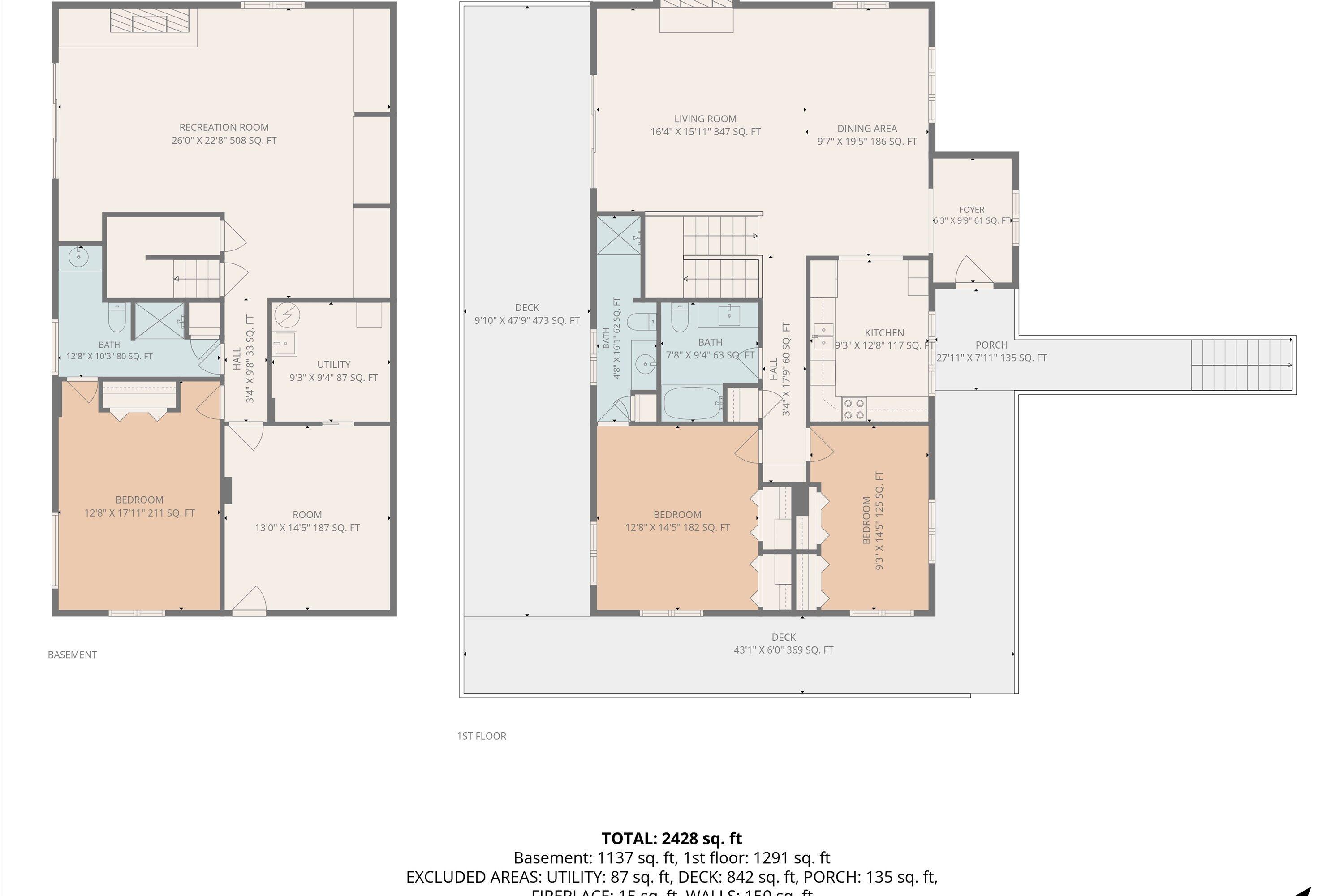 211 Wilderness Way Moneta, VA 24121 - Photo 41 of 41 39-Floor Plan