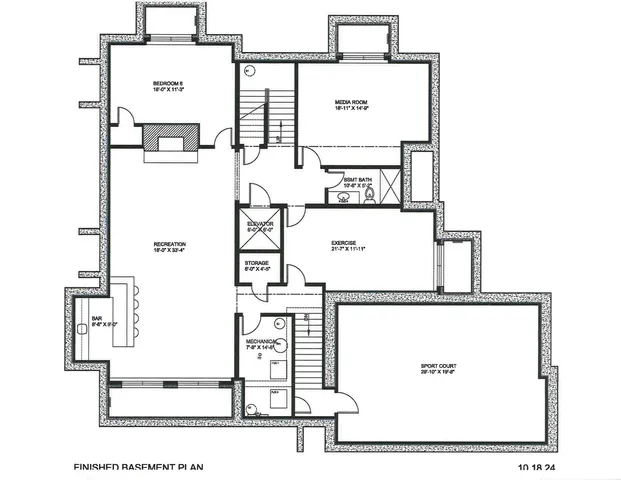 a picture of a bench in front of a mirror