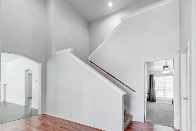 a view of front door