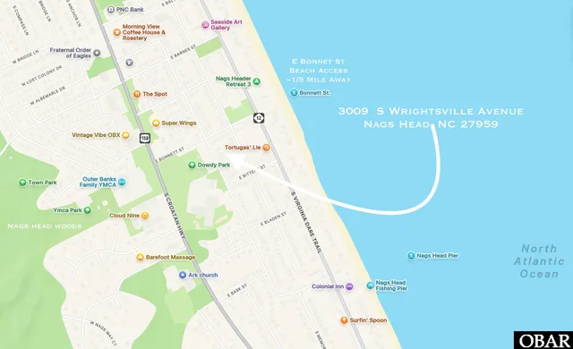 $775,000 | 3009 South Wrightsville Avenue, Nags Head, NC 27959