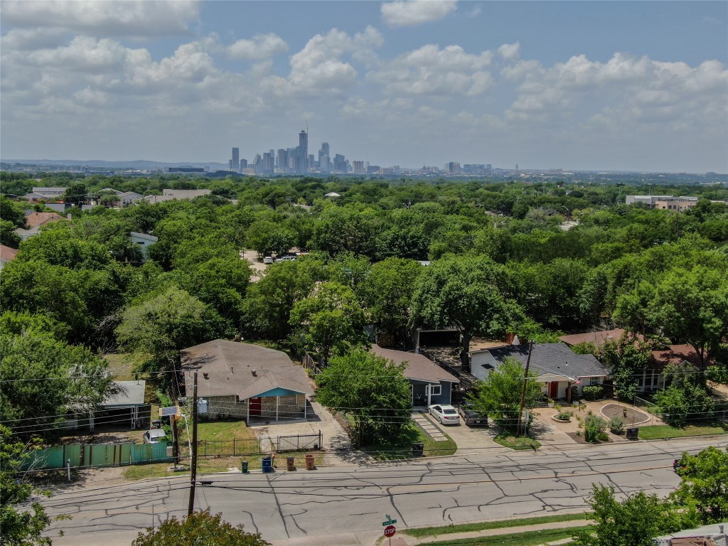 1412 Vargas Road, Unit A Austin, TX 78741 - Photo 3 of 32 an aerial view of a house