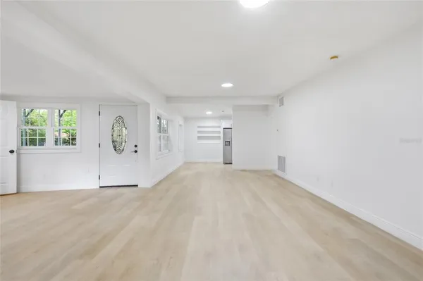 a view of empty room