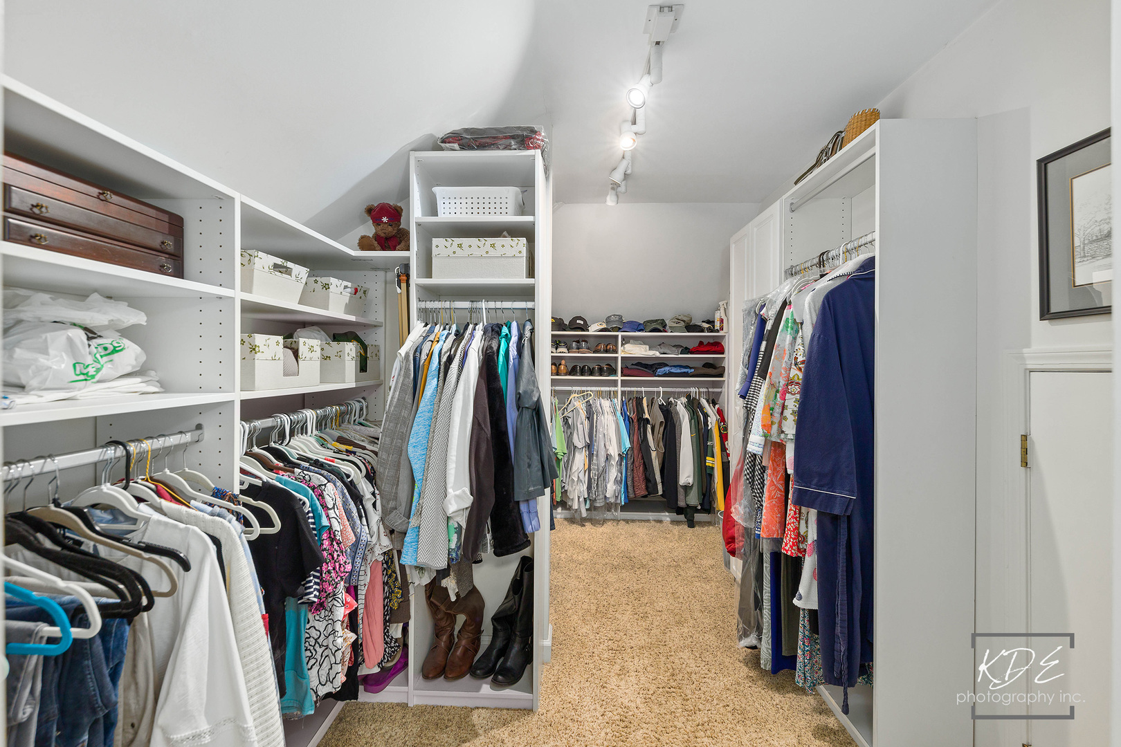 1403 Carlyle Road Naperville, IL 60564 - Photo 16 of 31 a view of walk in closet with clothes and shoes