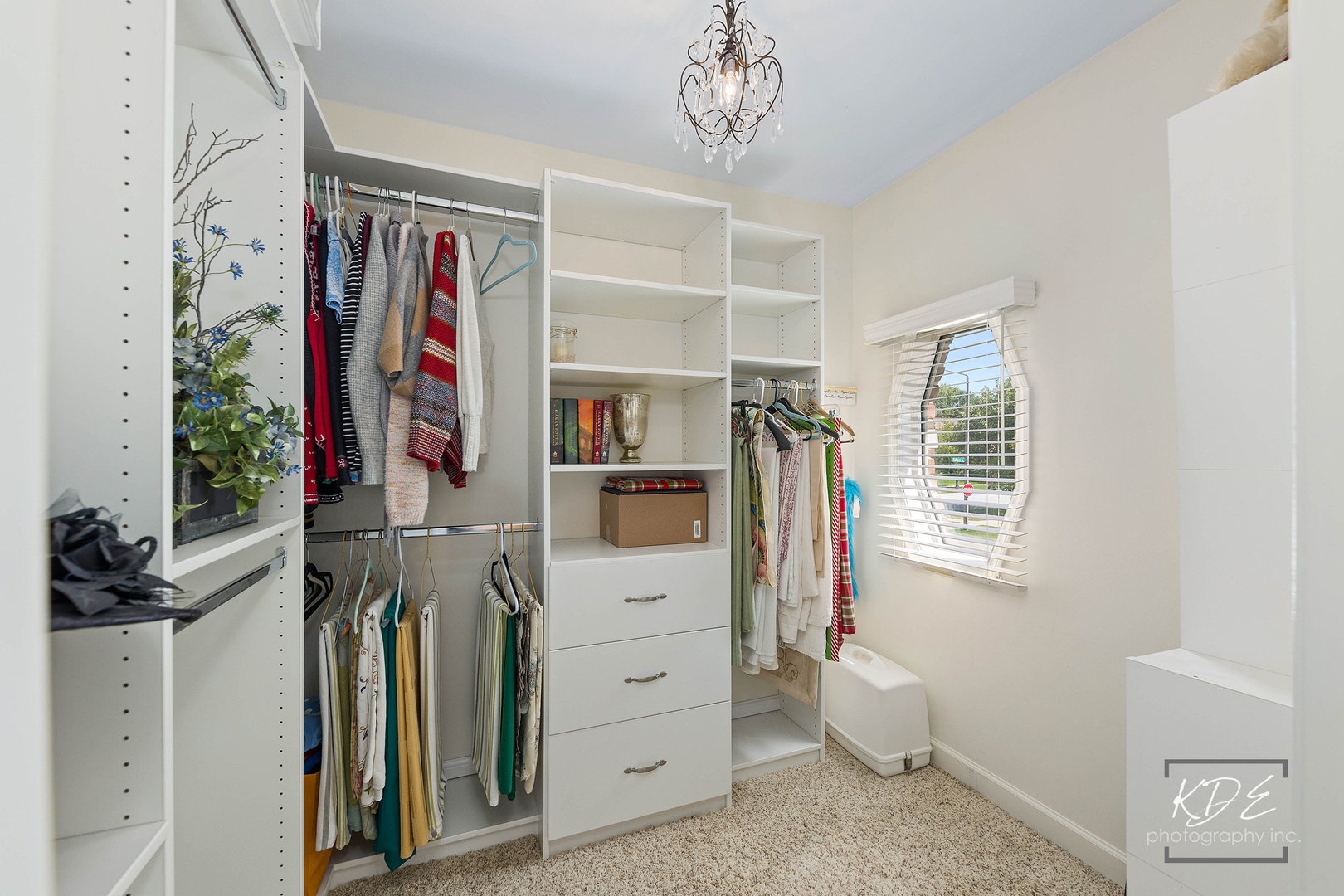 1403 Carlyle Road Naperville, IL 60564 - Photo 18 of 31 a view of walk in closet with clothes and shoes