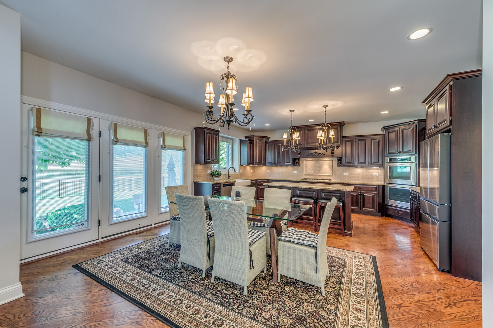 2918 Hapner Way Batavia, IL 60510 - Photo 9 of 43 a living room with furniture and a chandelier
