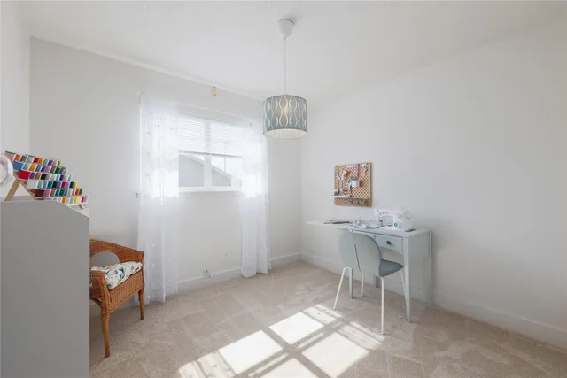 a workspace with a window