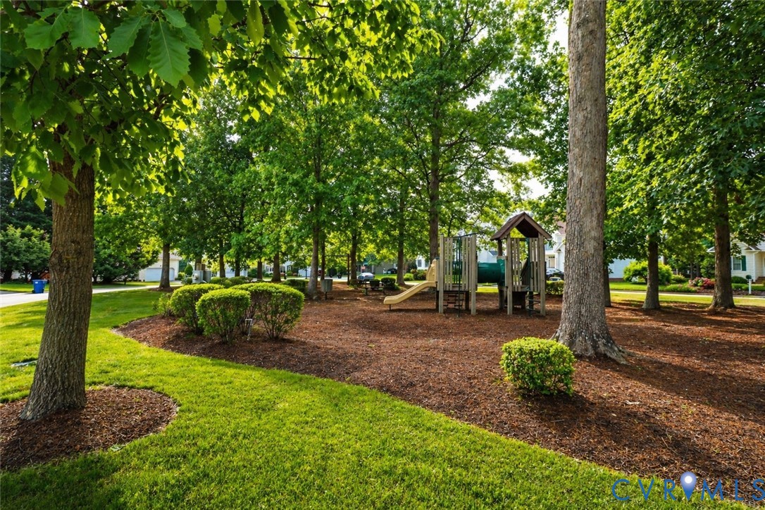 13818 Hawkins Park Road Midlothian, VA 23114 - Photo 28 of 28 Community green space featuring a playground with