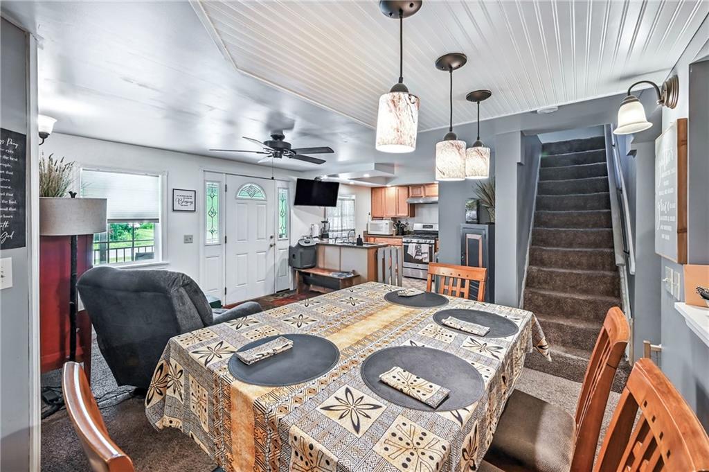 440 Kinsman Road Greenville, PA 16125 - Photo 21 of 50 Dining area is open to sitting room, kitchen and office area