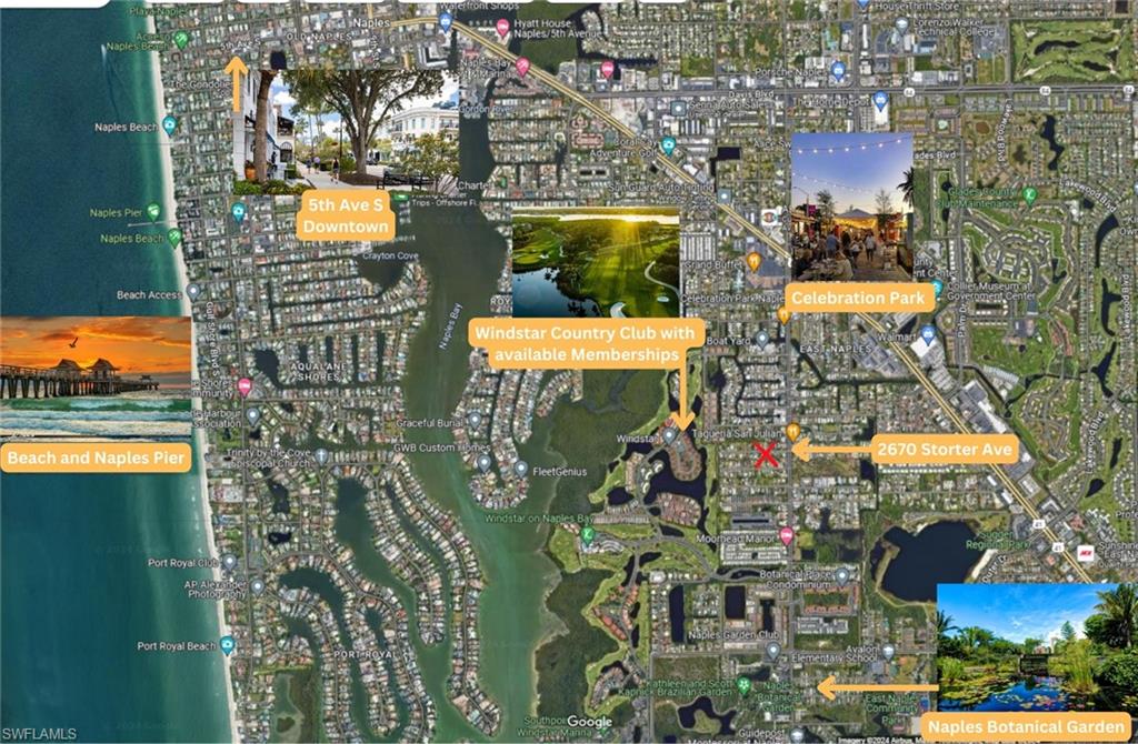 2670 Storter Avenue Naples, FL 34112 - Photo 6 of 11 an aerial view of a houses with yard