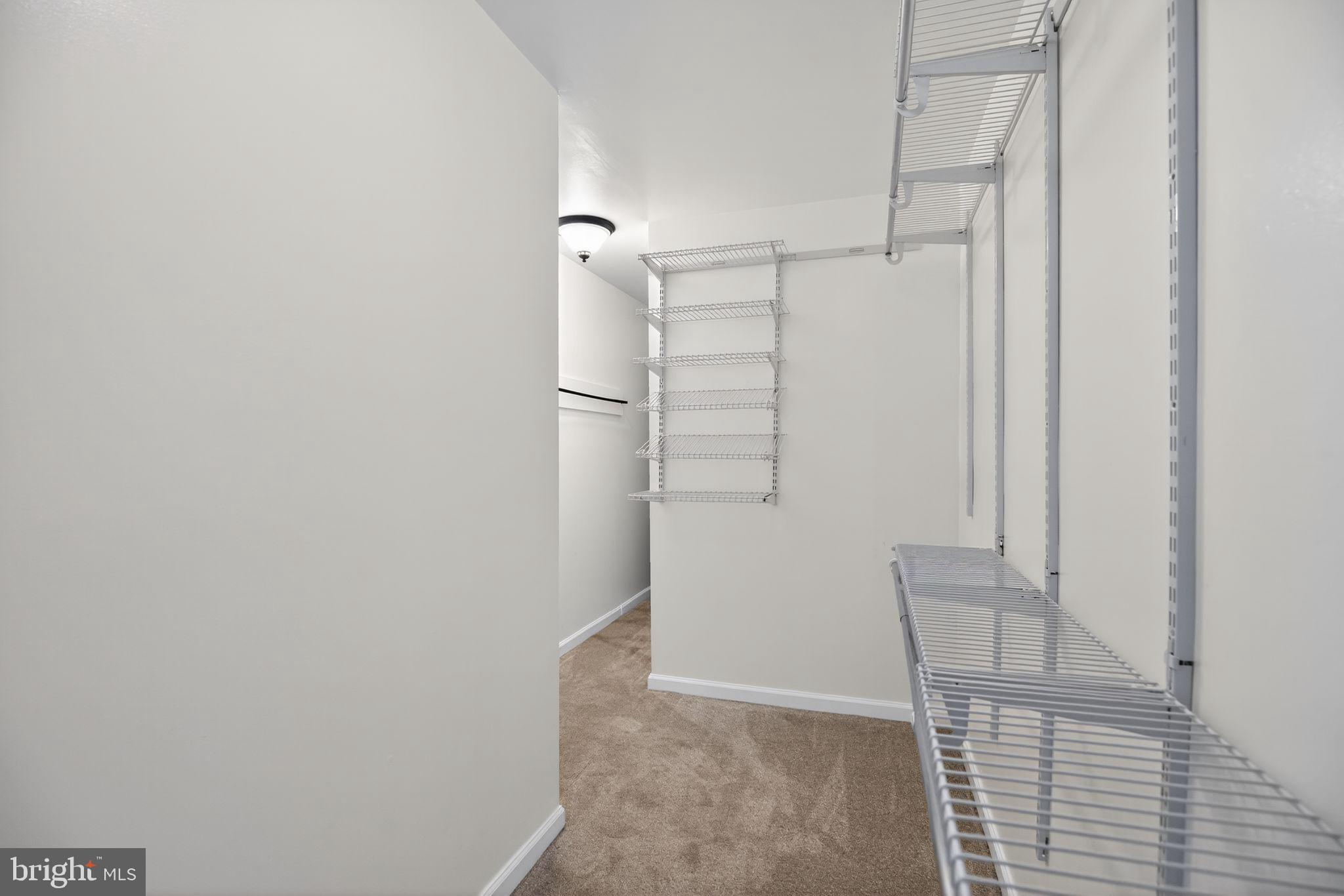 40855 Spring House Lane Leonardtown, MD 20650 - Photo 29 of 68 a view of walk in closet with empty racks