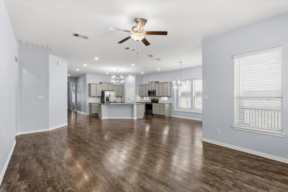 1440 Morning View Road Georgetown, TX 78628 - Photo 2 of 22 a view of an empty room with kitchen appliances and a window