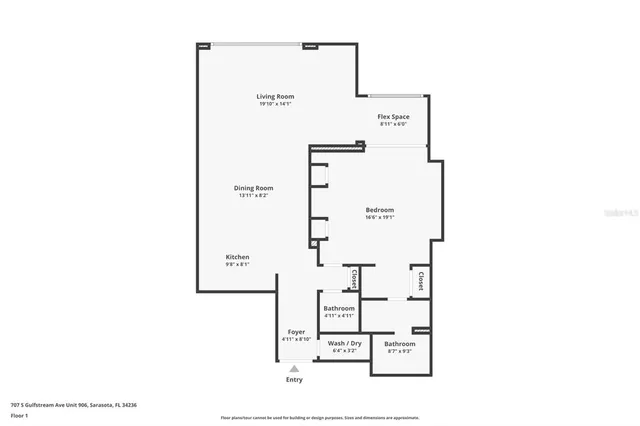 a view of a city that has tall buildings and a big yard