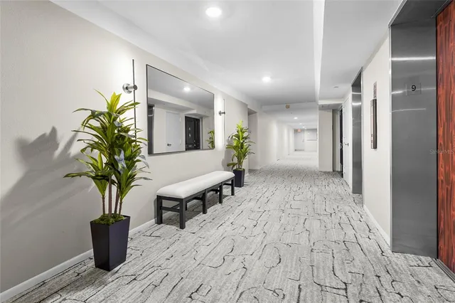 a view of a city with ocean view