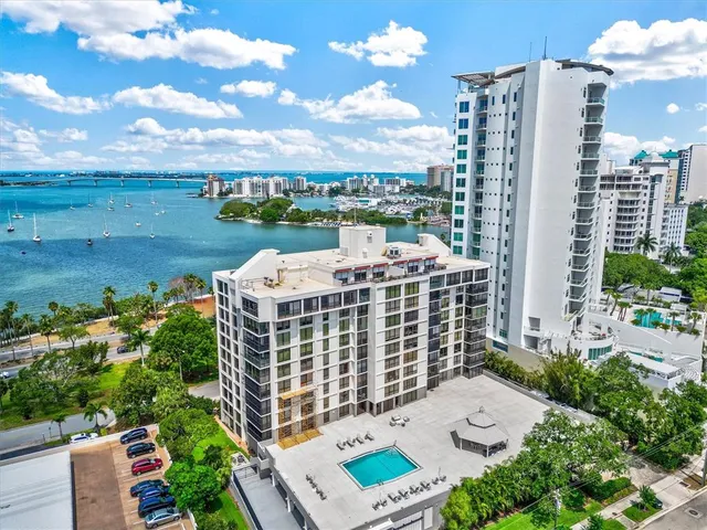 a front view of a building