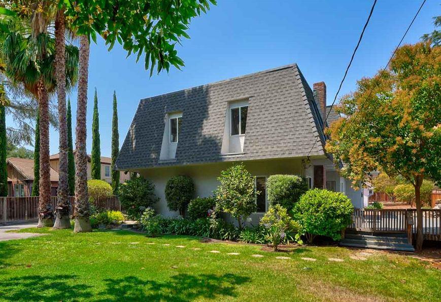 106 Springer Road Los Altos, CA 94024 - Photo 1 of 52 a house view with a garden space