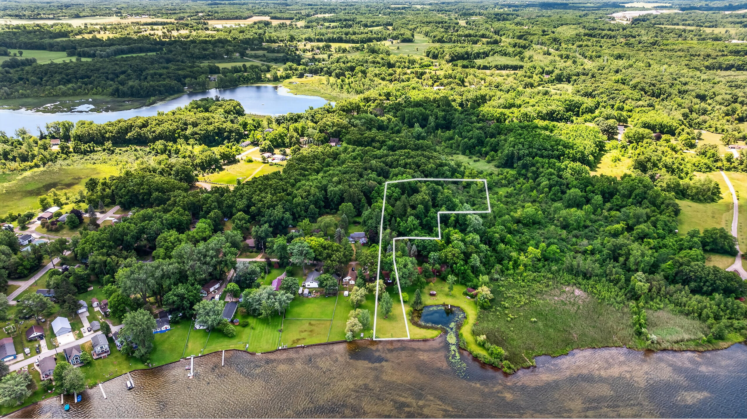 0 Ackerson Lake Road Jackson, MI 49201 - Photo 1 of 13 Ackerson Lake VL Parcel (Aerials) - 5